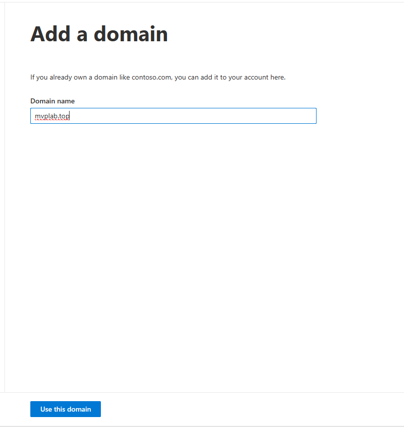 B2B - M365 - Adding own domain to the Microsoft 365 environment