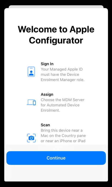 B2B - Adding macOS devices to the ABM